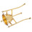2Pcs Creative Copper Egg Holder Strong Boiled Egg Rack Golden Color 1