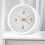 Reliable White ABS 300g Electronic Alarm Clock with Clear Panel 3