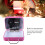 Suitcase Music Box Type 3 Pink Size 3 Capacity 3 4