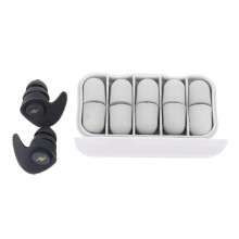 Silicone Earplugs 10x9x3 cm Reusable Sleep Travel
