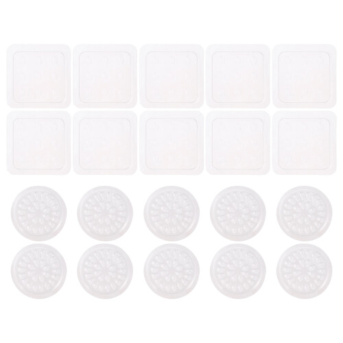 3 Pack Glue Dropping Table Eyelash Extension Supplies Grafting Pads