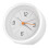 Reliable White ABS 300g Electronic Alarm Clock with Clear Panel 12