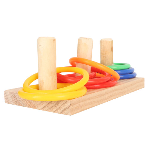 Bird Ring Toy Colorful Interactive 7cm/2.8in Ring