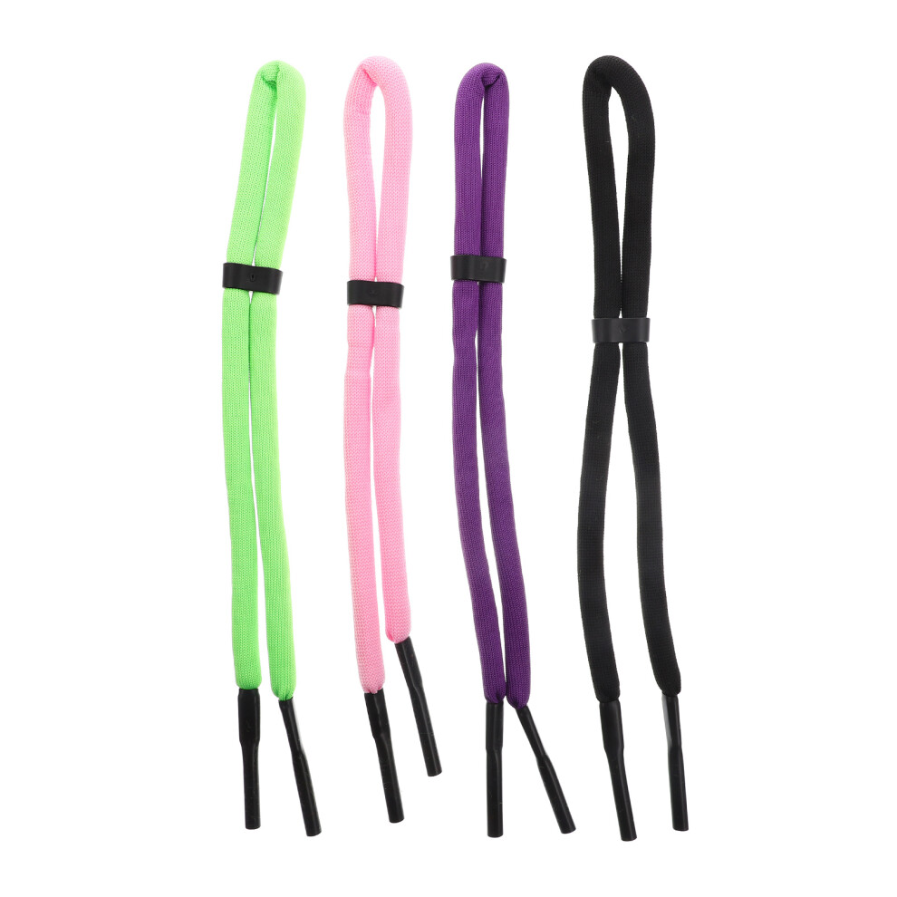 Aboofan Eyeglass Straps For Sports Sunglasses Cord Polyester 4Pcs
