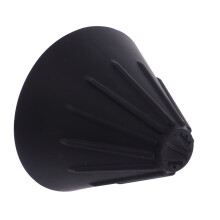 Practical Black Silicone Coffee Dripper Reusable Funnel for Home