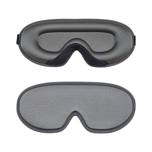3D Contoured Eye Mask 64g, 24x10.5x1.5cm, Red 2