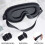 3D Contoured Cup Eye Mask 24x10.5x1.5cm 64g Black 7