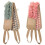 2Pcs Bath Back Scrubber Towels Assorted Colors Exfoliating Shower Belt 1