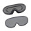 3D Contoured Cup Eye Mask 24x10.5x1.5cm 64g Black 16