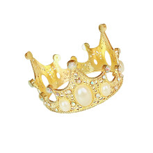 1St Gouden Cake Decoratie Kroon Met Metaal Voor Verjaardagsfeest