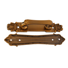 Large Rustic Sliding Door Handle Pair