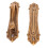 Sliding Barn Door Handles & Pulls - Double Sided Metal Hardware Large Size Kit 13