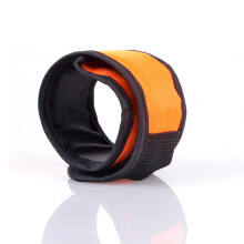 4Pcs Luminous Slap Bracelets High Visibility Night Running Wristbands