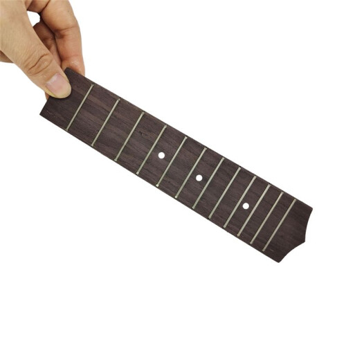Escala de Ukulele de 21 Polegadas, 12 Trastes de Arame, Escala de Ukulele, Peças de Reposição Faça Você Mesmo