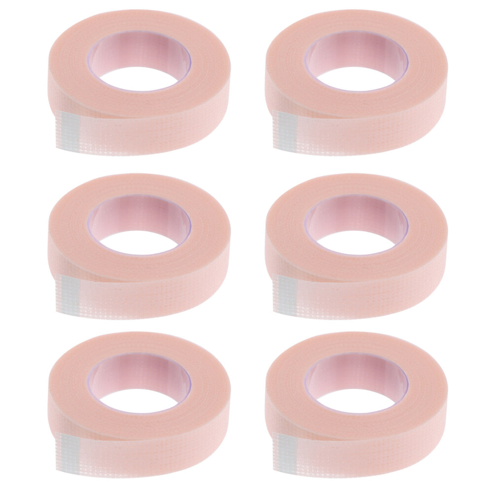 Totority 6 Rolls Eyelash Extension Tapes Breathable Grafting Tapes