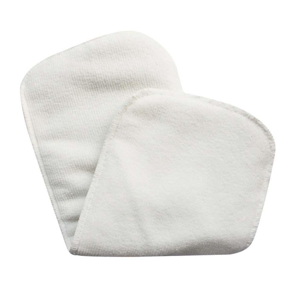 Totority White Adult Diapers Fiber Breathable Foldable Washable Nappies