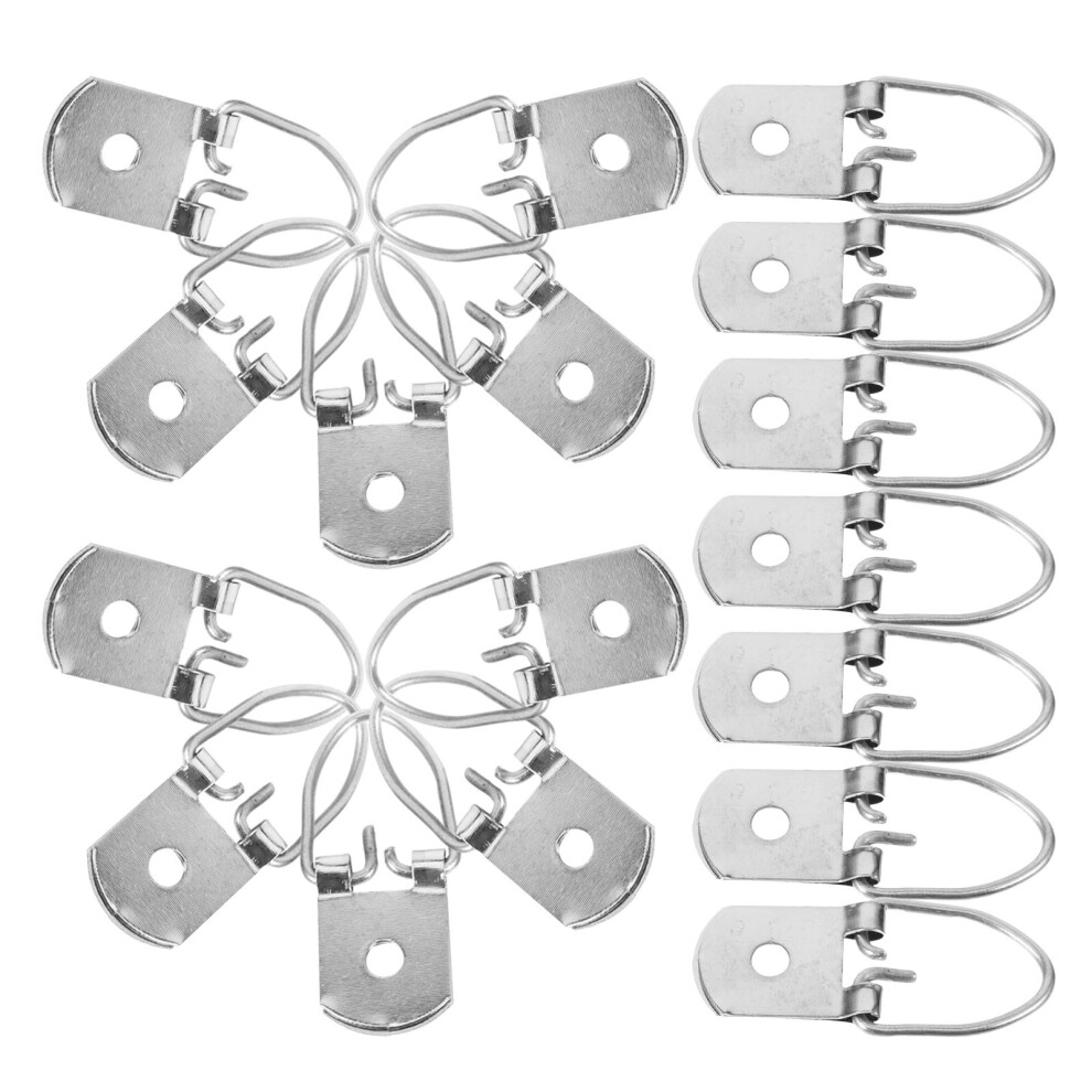 20Pcs Durable Silver Iron Picture Hanging Hooks For Home Decoration 3182382819320