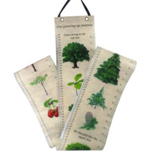 Kids Height Growth Chart Wall Hanging Printed Ruler PVC Durable