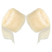 2Pcs Edible Collagen Sausage Filler Tubes for Ham Hot Dog Meat Making