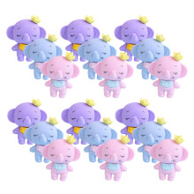 36Pcs Mini Elephant Shape Erasers For Kids Puzzle Classroom Rewards