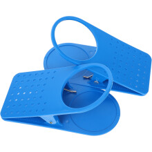 4Pcs Blue Table Cup Clip Holder for Office and Home, Durable Cup Clamp