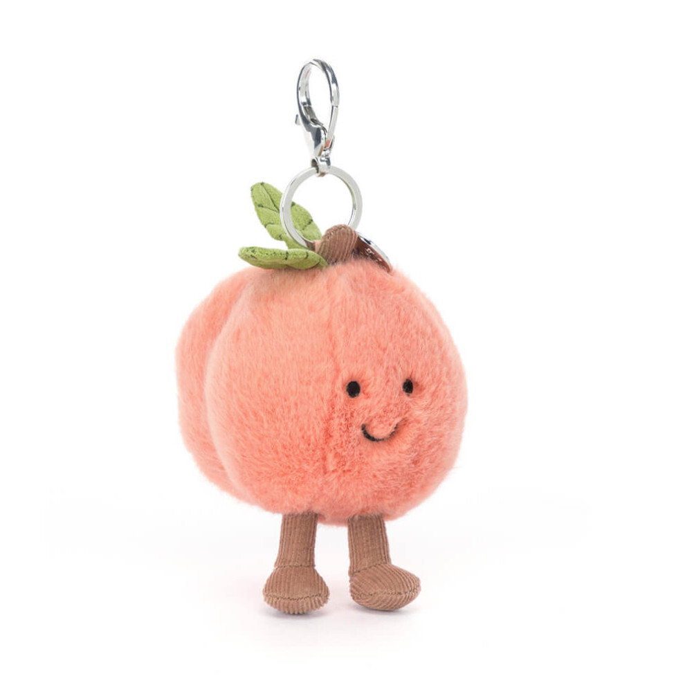 Amuseables Bag Charm Plush Toys, Birthday Gifts, Valentine's Day Gifts, Surprise Gifts Peach
