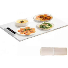 Roll up Heating Tray for Food, Portable Foldable Electric Heating Food Pad