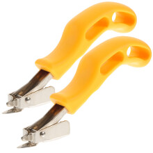 2Pcs Heavy Duty Upholstery Tack Remover Tools Carbon Steel Yellow