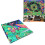 Blacklight Eye Pattern Tapestry 200x150cm Fluorescent UV Reactive Polyester 14