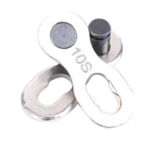 1Pair Durable Silver Bike Chain Missing Link 10-Speed Quick Connector