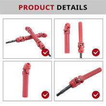 Nylon Front & Rear Drive Shaft Transmission CVD for 1/10 Slash Rustler 4X4 VXL HQ727 Remo RC Car Upgrade Parts