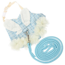 2 Sets Rabbit Harness With Leash Bunny Vest Pet Clothes