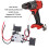 Universal Trigger Switch for Cordless Drills 7.2-24V with Light 16A 5