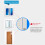Wireless Door Alarm 108dB Multi-Mode with Remote Control, 85x43x15mm 5