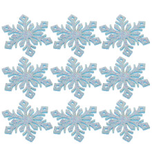 3 Pieces Man Bride Diy Snowflake Accessory Appliques Embellishments