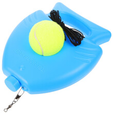 1Set Sky-Blue Plastic Tennis Training Set for Indoor Outdoor Practice