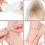 2 Pairs Concealed Heel Straps, Adjustable, White 3