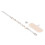 2 Pairs Concealed Heel Straps, Adjustable, White 13
