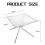 Portable Outdoor Fire Pit Upgraded Camping Fire Pit Foldable Mesh Fire Pits for Camping, Campfire with Carrying Bag 7