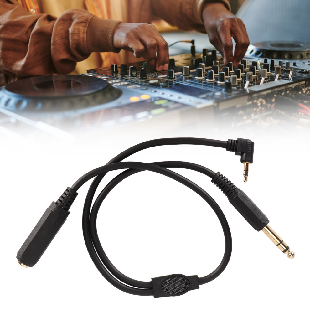 6.35Mm Stereo Y Splitter Cable 0.5M F-6.35Mmm+3.5Mmm 9401393660733