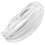 1Set Flexible Curtain Wire Hanging System Kit White Plastic Steel 1