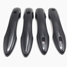 8Pcs Carbon Fiber for Voxy Noah R90 2022 Car Door Handle Bowl Decoration Cover Trim ABS