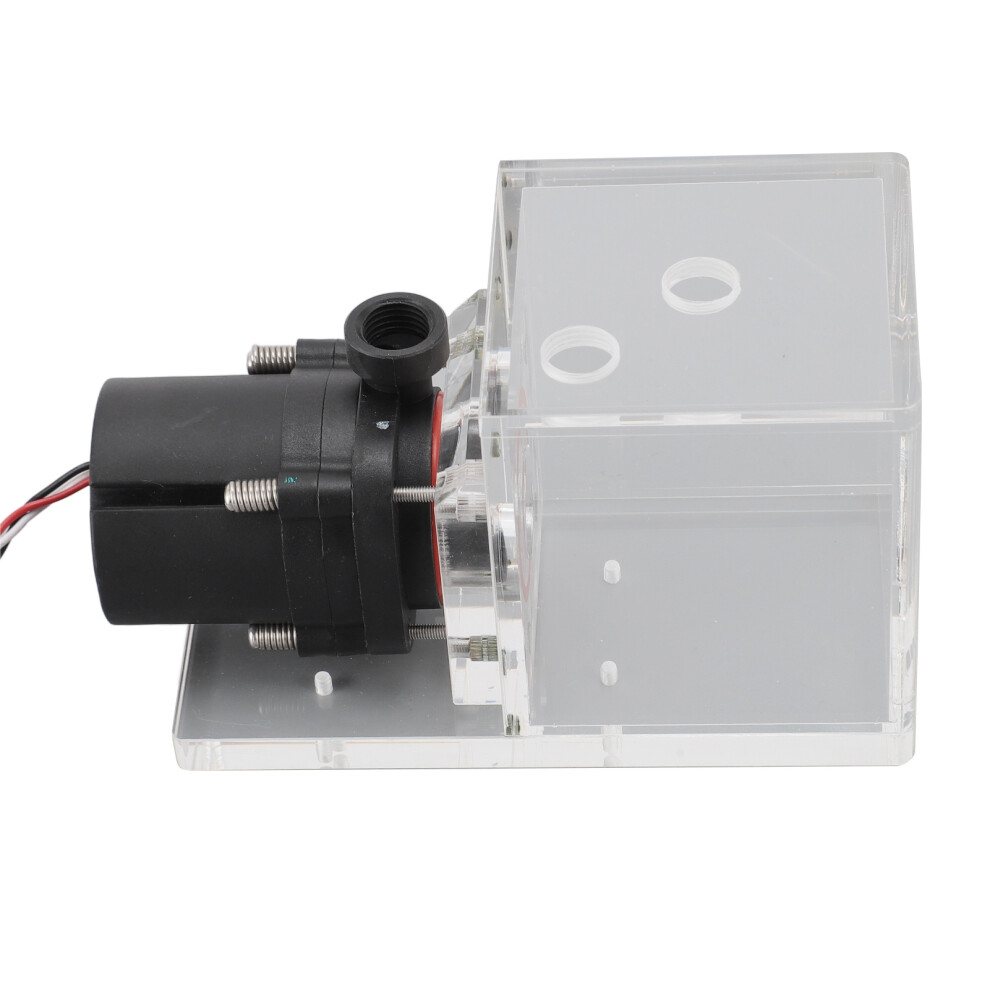 10W 12V Acrylic Water Cooling Pump, 4Mhead, 600L/H, Silent 8701391261507