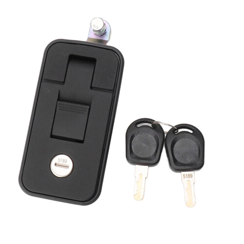 Adjustable Zinc Alloy Compression Latch with 2 Keys, 3.7x1.8in 2