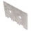 Stainless Steel Head & Guide Gauge Bar, Silver 14
