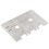 Stainless Steel Head & Guide Gauge Bar, Silver 11