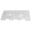 Stainless Steel Head & Guide Gauge Bar, Silver 13