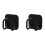 2pcs stainless steel sponge hooks no punch wall storage black 1