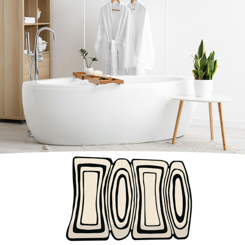 Atypical 300g Diatomite Mat 40x60cm BlackWhite 2