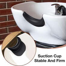 Salon Neck Rest Cushion with Suction Cup, Non-Slip Soft Silicon Shampoo Bowl Neck Rest,Hair Salon Shampoo Sink Neck Pad